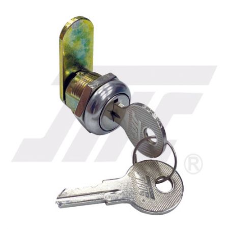 19mm Furniture Cabinet Lock - 19mm large-size cam lock with flat key