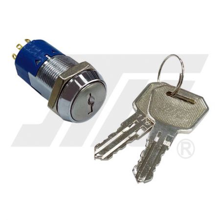 S2361 19mm UL certified switch lock with flat key.