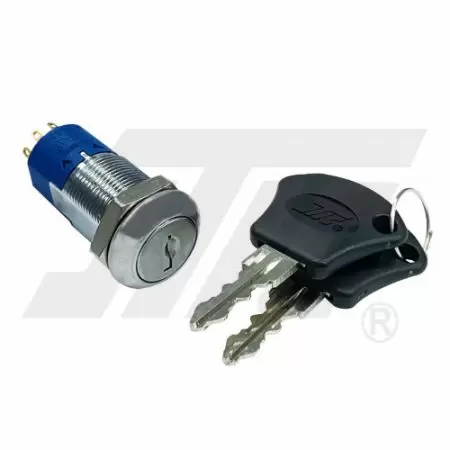 19mm UL Certified Anti-vibration Switch Lock - 19mm UL certified switch lock with various flat keys