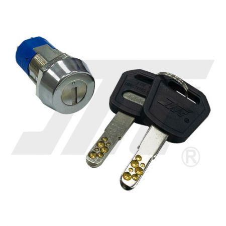 19mm UL-zertifiziertes Schalterschloss mit Dimple-Schlüsseln - 19mm UL-zertifiziertes Schalterschloss mit Kaba-Schlüssel