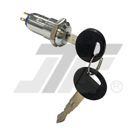 16mm 60° Indexing Switch Lock with Various Key Withdrawals - 16mm switch lock with flat key