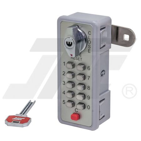 机械按键式多码置物柜锁 - 多国专利多功能无钥匙按键式置物柜锁