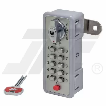 Mechanical Button Code Type Locker Lock - Multi-national patent multi-function keyless push-button locker lock