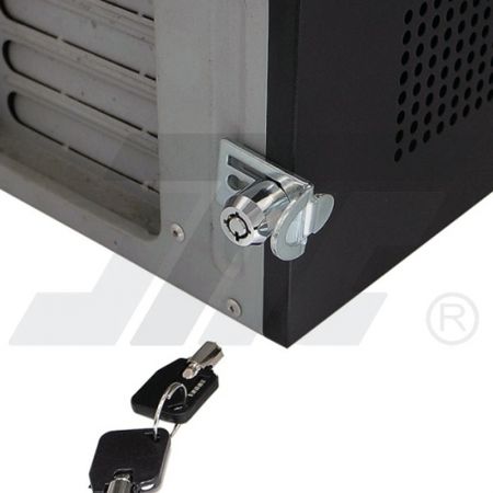 Computer Case Lock by 7 Pin Tube Key - Locked computer case