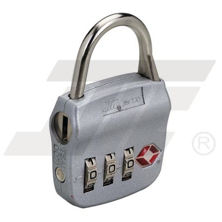 3-х значный замок с сертификацией TSA для путешествий - TSA007 Safety lock имеет сертификаты США