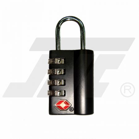 4 Digital Wheels TSA Travel Safety Certification Custom Lock - TSA007 4 digital Safety lock has USA custom certificated for pass custom easily