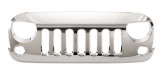 Chrome Front Grille - Jeep Wrangler