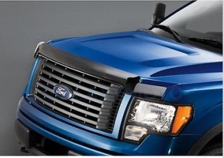 フードシールド スモーク - F150 フードガードまたはバグディフレクター スモーク
