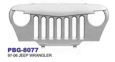 货卡前栏 - JEEP WRANGLER 电镀