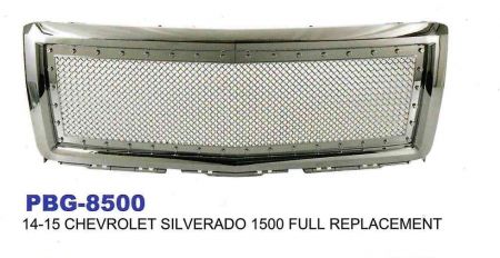货卡前栏 - CHEVROLET SILVERADO 1500 FULL REPLACEMENT 电镀