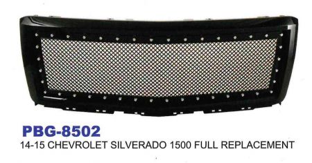貨卡前欄 - CHEVROLET SILVERADO 1500 FULL REPLACEMENT 黑色