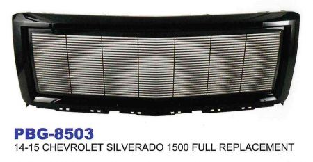 货卡前栏 - CHEVROLET SILVERADO 1500 FULL REPLACEMENT 黑色