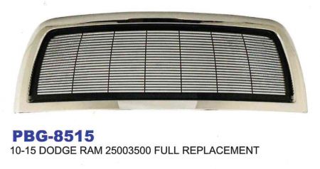 貨卡前欄 - DODGE RAM 2500/3500 FULL REPLACEMENT 電鍍+黑色