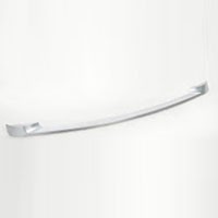 Chevy Cruze Rear Bumper Protector Cover Trim (Satin Nickel Plating ) - Chevy Cruze Rear Bumper Protector Cover Trim