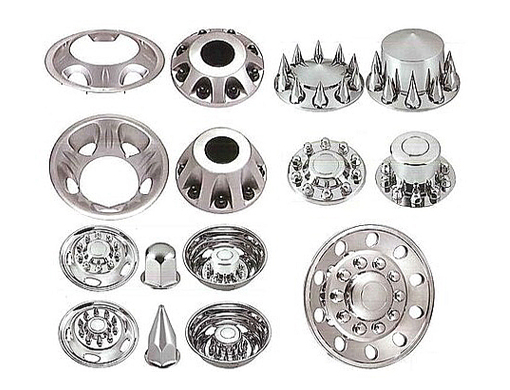 Wheel covers and center