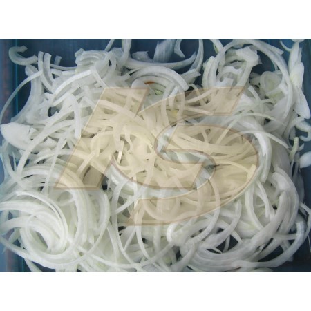 Onion Shredding (Root vegetables can be diced, shred, and sliced. Slice thickness: 2mm ~ 20mm, shred size: 2mm or more, dice size: 8mm ~ 20mm)