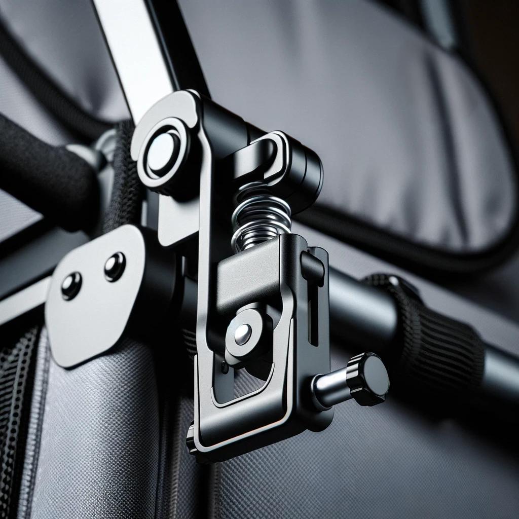 La marque de poussette pour animaux de compagnie de renommée internationale améliore la commodité et l'expérience utilisateur avec nos boutons à ressort à goupille de traction