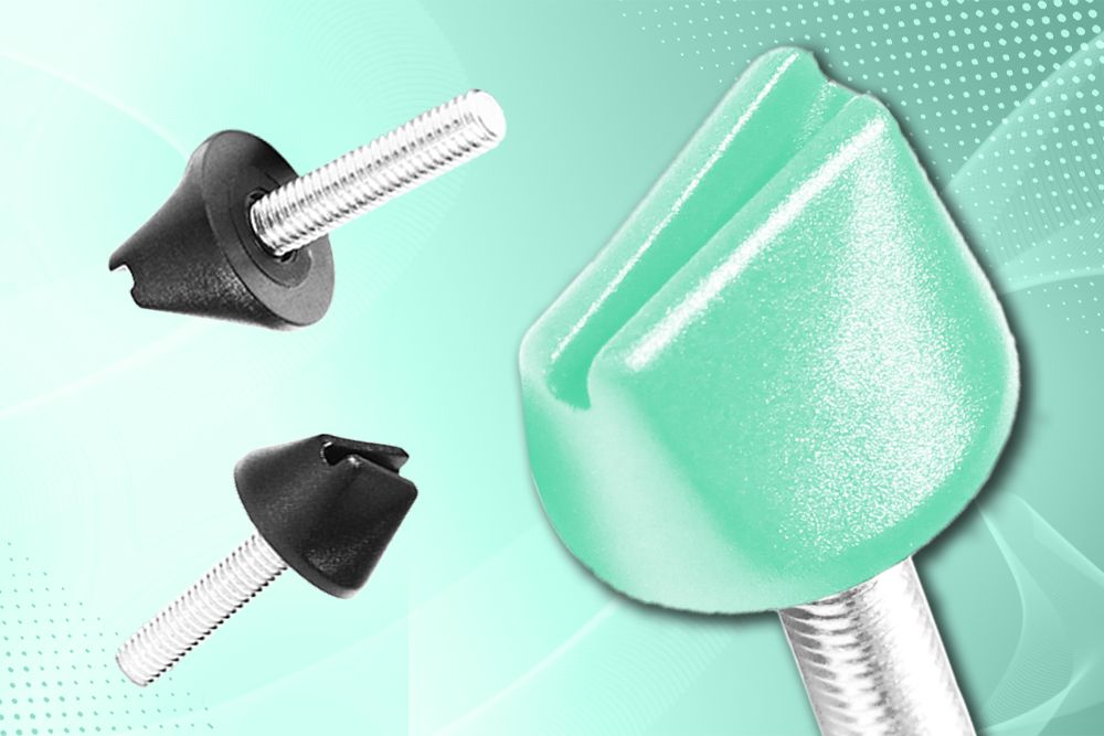 Slotted thumb screw is available in UJEN’s unique macaron color