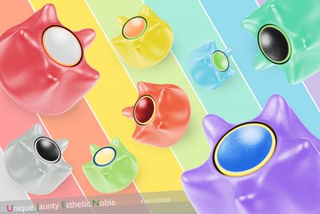 Multi color knob can match the unique macaroon color system developed by UJEN, or customize the color to meet your needs.