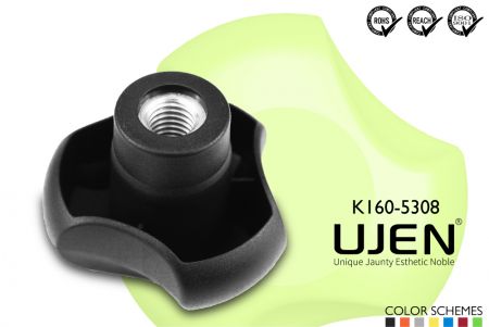 Baut Kenop Segitiga, M8, D53