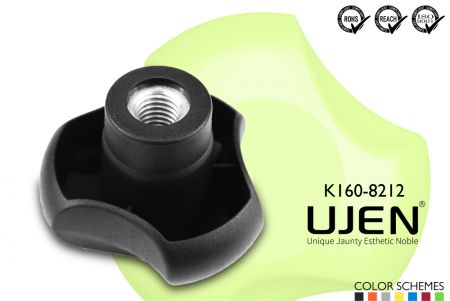 Baut Knob Tangan Segitiga, M12, D82