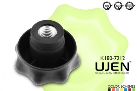 Звездная ручка-гайка, M12, D72