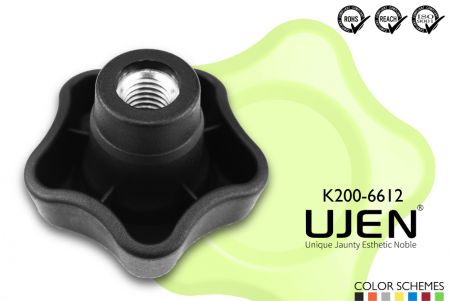 Nucă de buton Pentagon, M12, D66