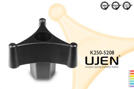 Гайка с треугольной ручкой, M8, D52