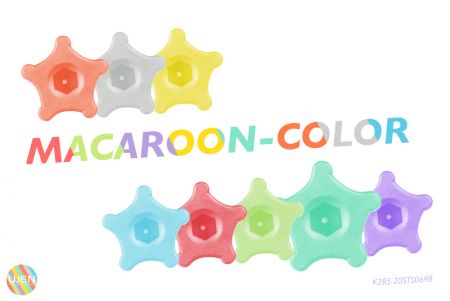 The konb can be made in macaroon color which developed by UJEN