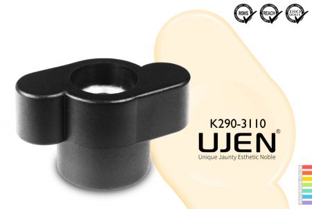 Ручка с крыльчаткой и гайкой, M10, D31