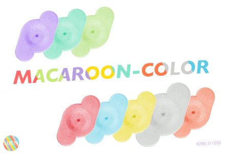 La perilla puede fabricarse en color macarrón desarrollado por UJEN