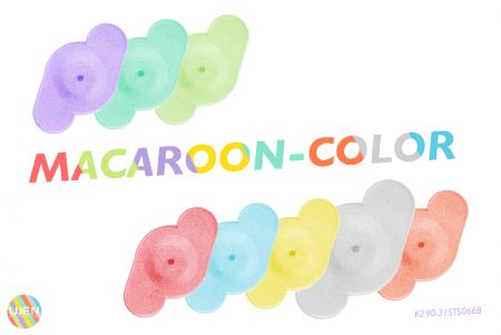 La perilla se puede hacer en color macarrón que fue desarrollado por UJEN