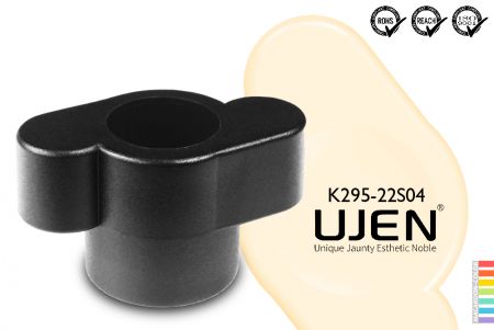 Wing Thumb Knob Nut, M4, Normal Nut, D22 - Straight knob M4  Diameter22