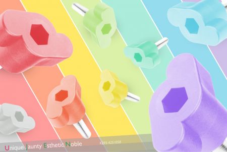 El konb también puede hacerse en color personalizado