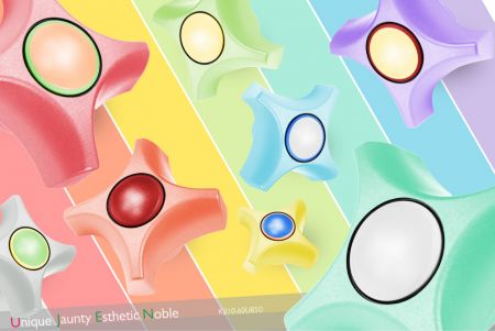 น็อตหลายสีสามารถเข้ากับระบบสีแมคคารูนที่พัฒนาโดย UJEN หรือปรับแต่งสีให้ตรงตามความต้องการของคุณ.