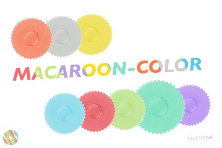 9 warna dari knop pendek