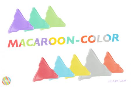 9 couleurs de bouton court