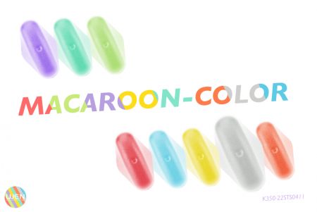 La perilla puede fabricarse en color macarrón, desarrollado por UJEN