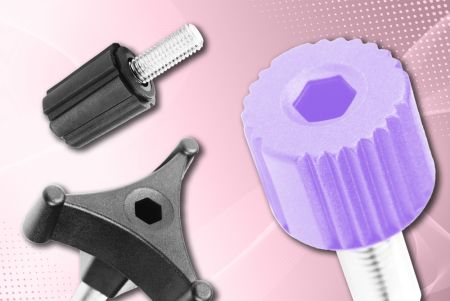 Hexagon Socket Thumb Knob Screw - Quick-lock knob screws