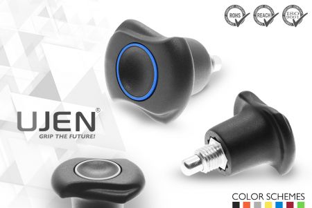 Winged Fastening Pull Pin, Winged locking Indexing Plunger, D31 D35 D39 D44 D49 - A unique dual-wing pull pin for effortless fastening