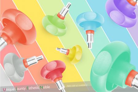 Le plongeur d'indexation peut correspondre au système de couleurs macarons unique développé par UJEN, ou personnaliser la couleur pour répondre à vos besoins.