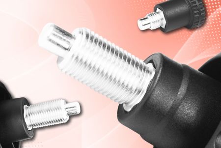 Spring Pull Pin with Clamping Knob - Clamping Indexing Plunger is available in various sizes.