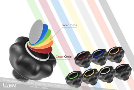 內圓與色環有49種配色組合供選擇