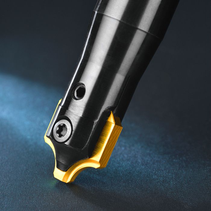 Indexable Corner Rounding Cutter.
