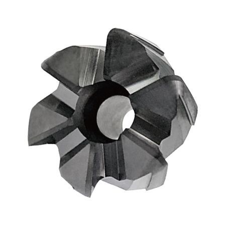 Serie di teste fresatrici intercambiabili.