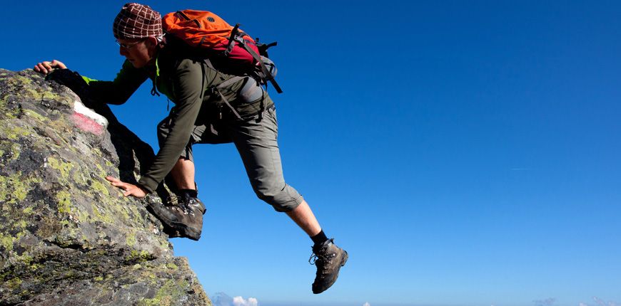 CORDURA® HP fabric can be adopted on outdoor footwear.