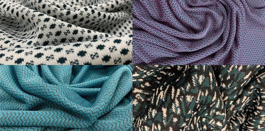 Jacquard-Technik-Stoff zeichnet sich durch hohe Kreativität aus.