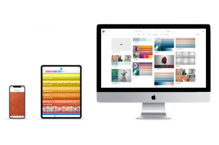 Plateforme d'interface E-material.