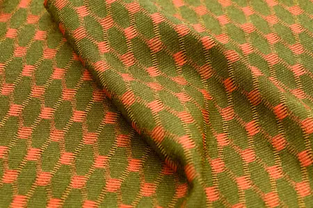 Tejido funcional de punto y tejido - El jacquard de punto crea variación de patrón.