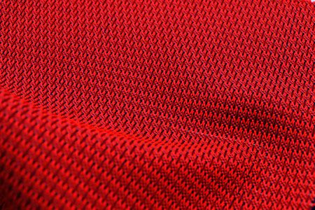El jacquard tejido crea variación de patrón.